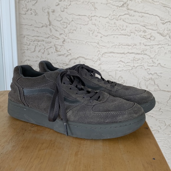 Brown Suede Vans Sneakers - Picture 3 of 4